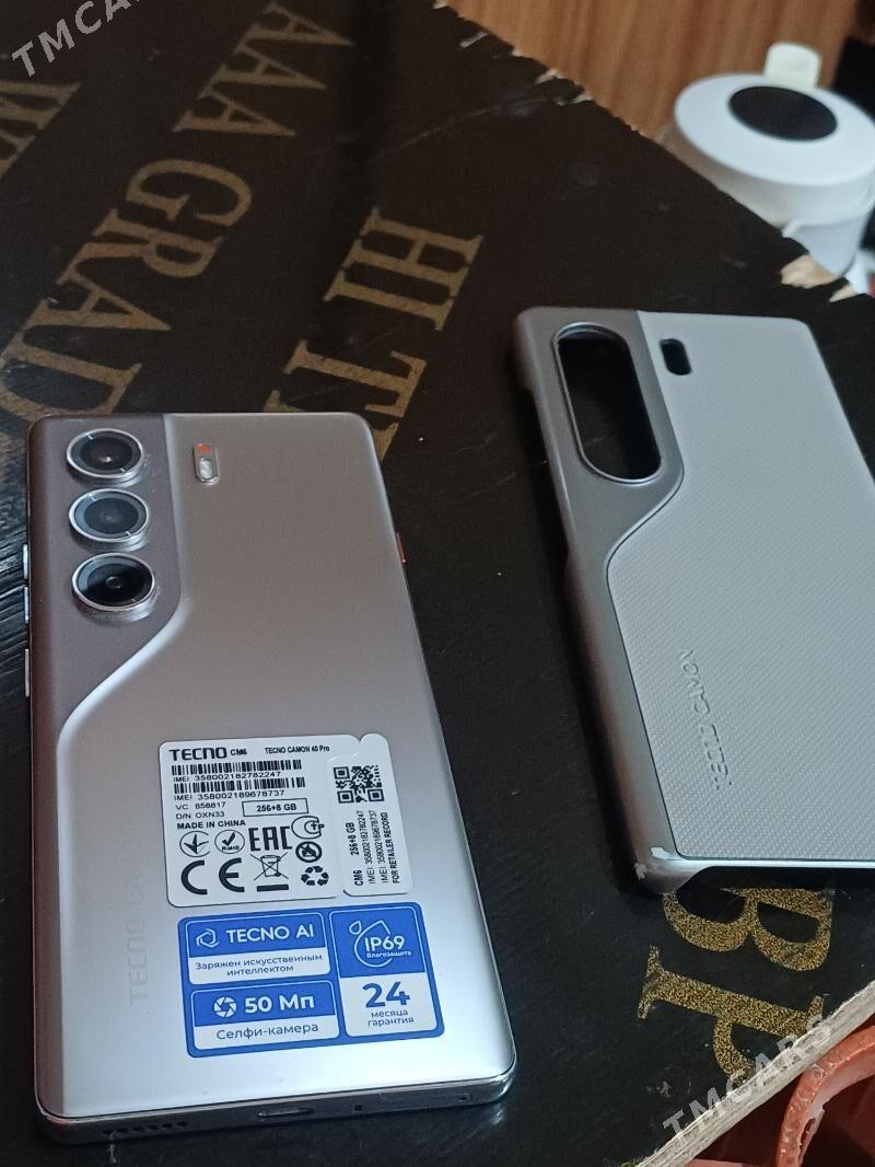 TECNO CAMON 40 PRO GARANTYALY - Гёкдепе - img 1