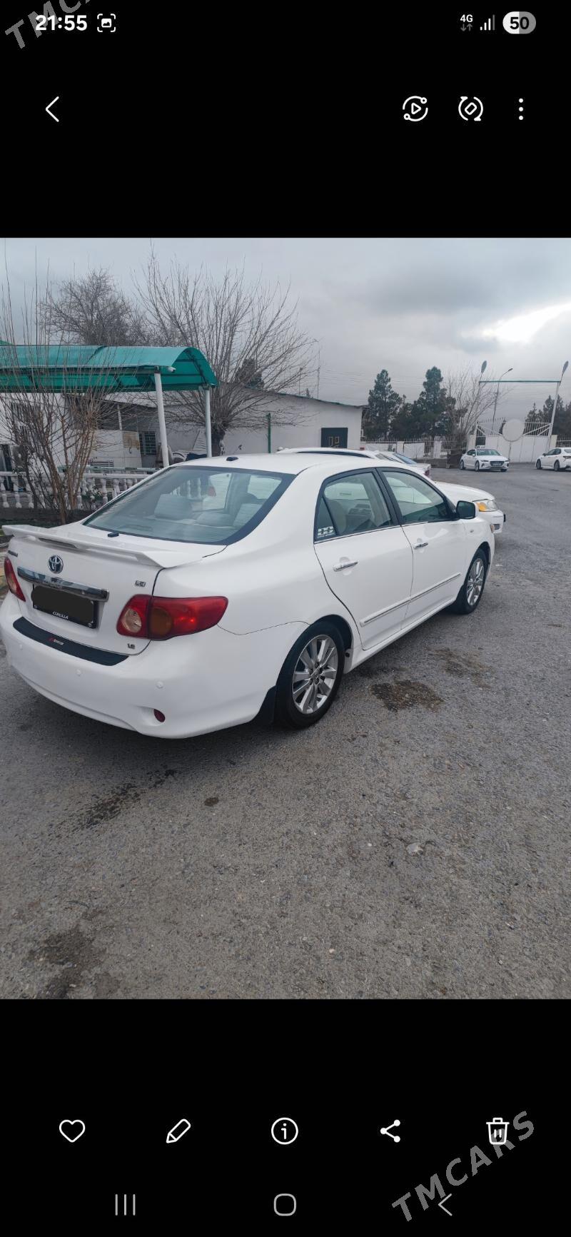 Toyota Corolla 2009 - 149 000 TMT - Ак-Бугдайский этрап - img 1