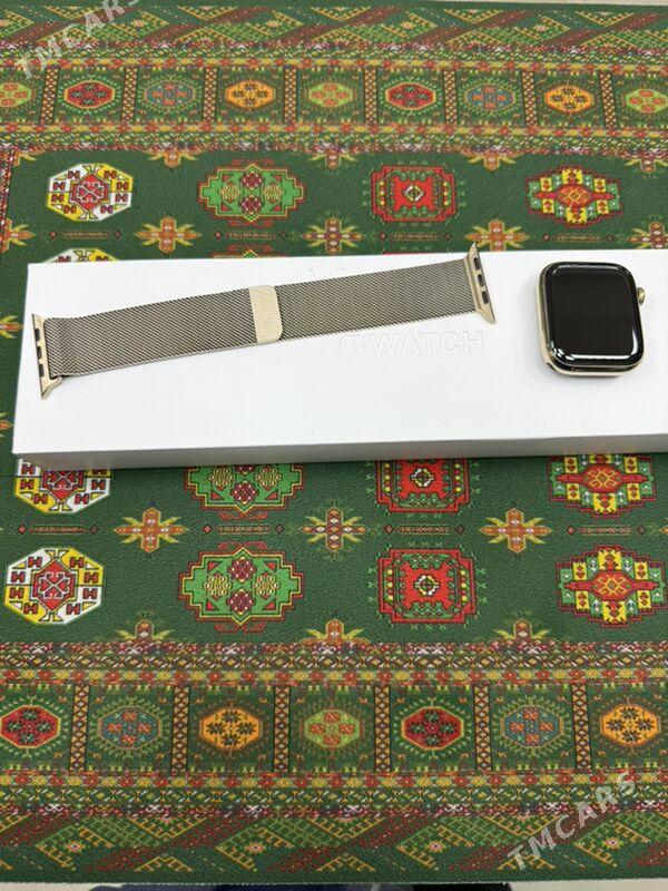 appl watch 7 Gold Stainless - Aşgabat - img 1