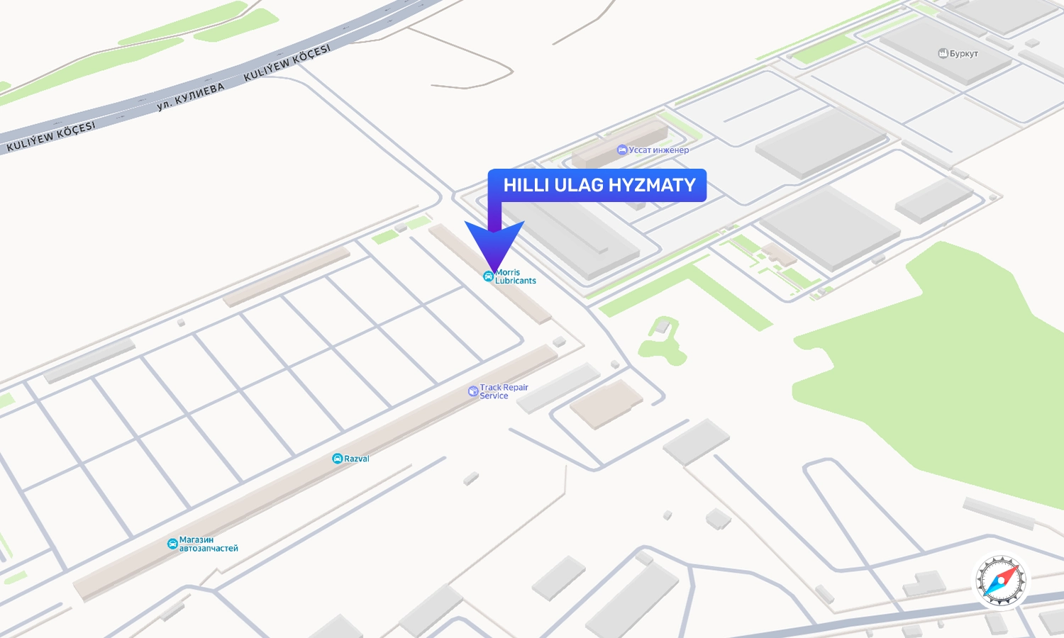 HILLI ULAG HYZMATY Map Location