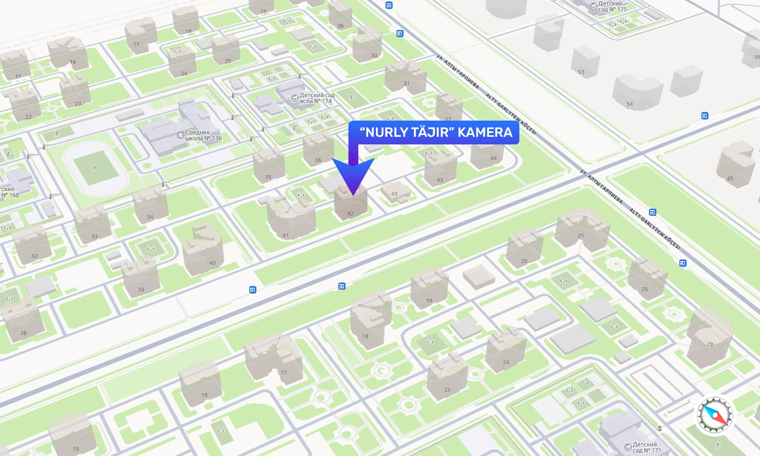 “Nurly Täjir” kamera Map Location