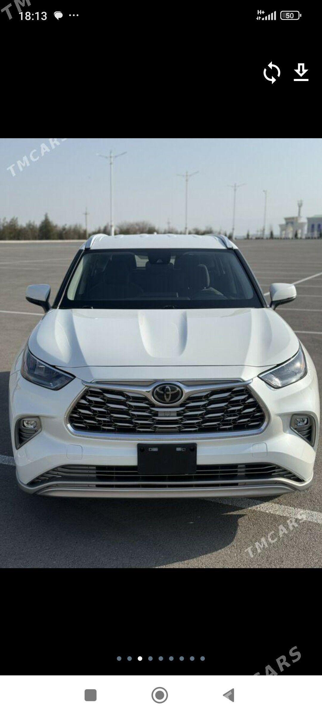 Toyota Highlander 2020 - 520 000 TMT - Гурбансолтан Едже - img 1