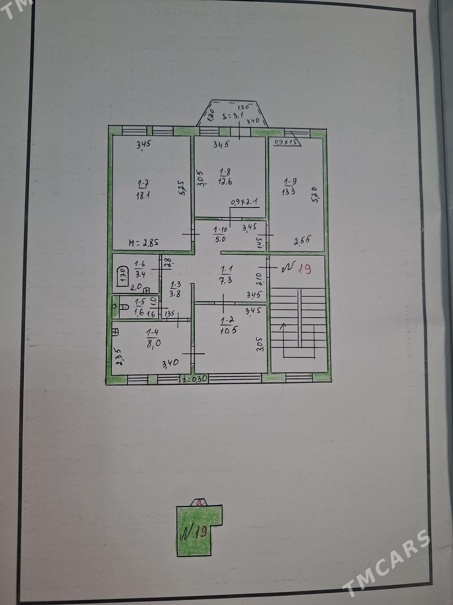 Mir 5 Dom 43 - Aşgabat - img 1