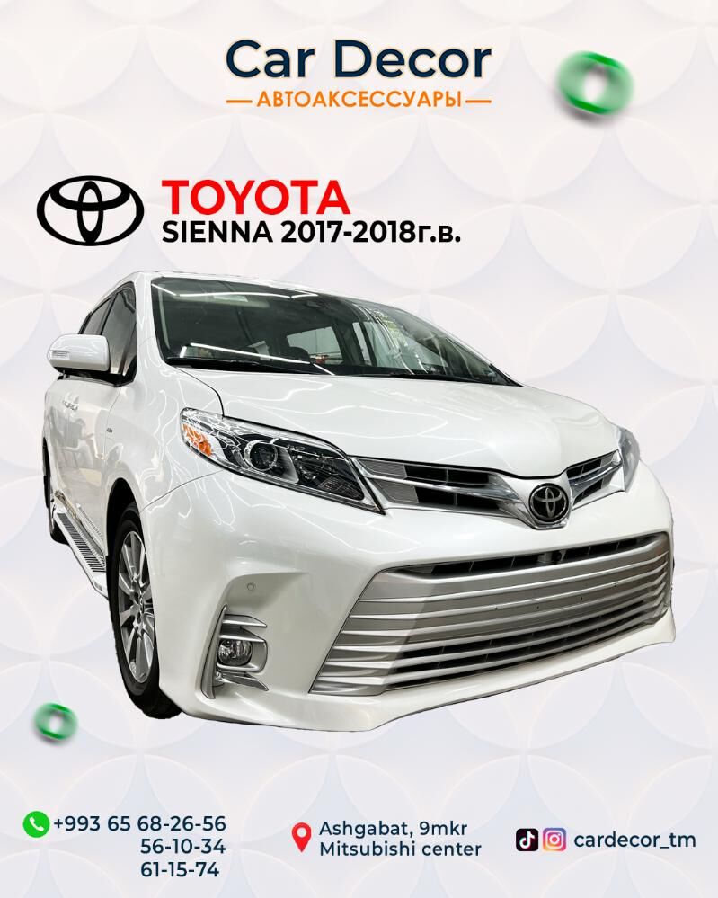 Toyota Sienna 2017-2018 ýý. 100 TMT - Ашхабад - img 1