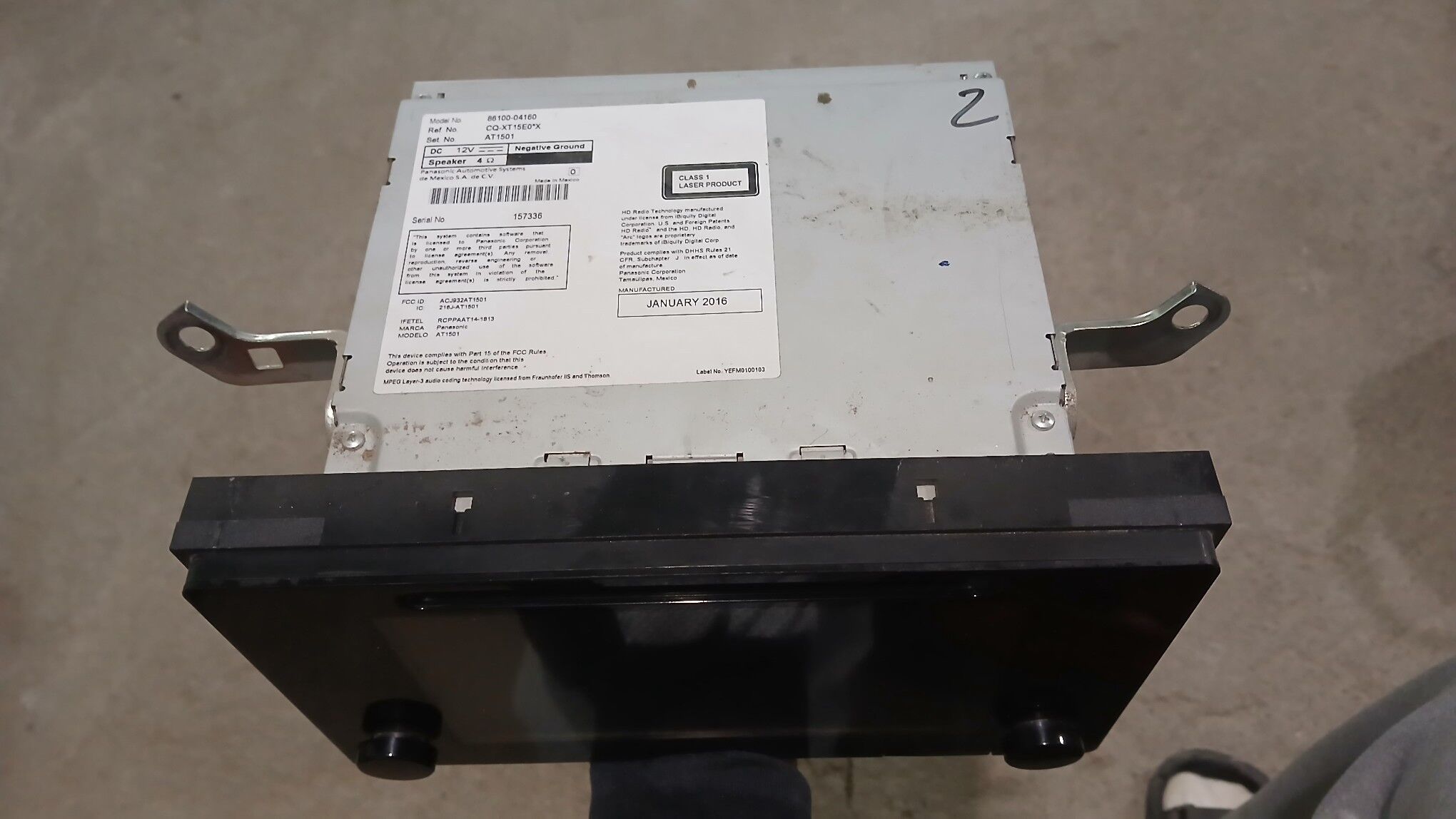 Sina telefizer (panasonic AT1501) 1 500 TMT - Бедев - img 1