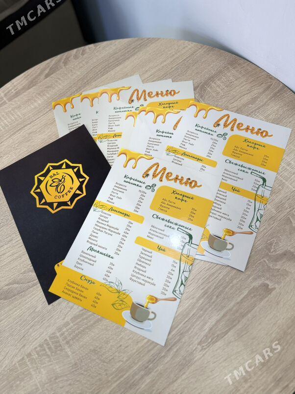 MENYU REKLAMA MAHABAT - Ашхабад - img 1