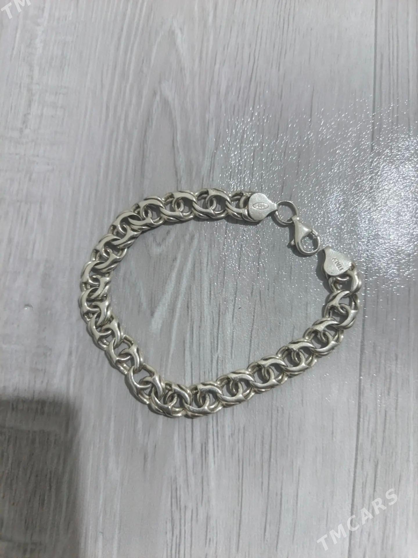 Kumush braslet 925 italy - Türkmenbaşy - img 1