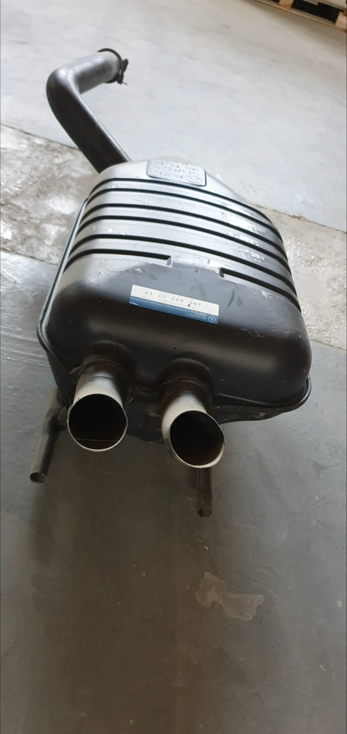 Глушитель на W140 2 200 TMT - Ашхабад - img 1