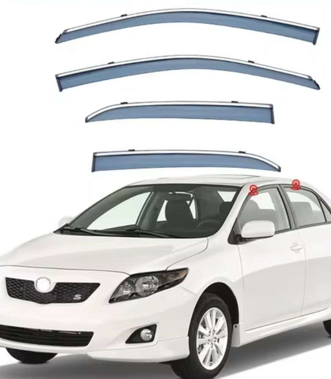 Corolla08-13kozyrýok origin 400 TMT - Ашхабад - img 1