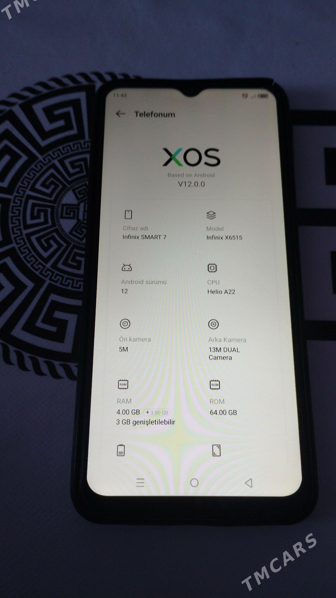 İnfinix Smart 7 - Гороглы (Тагта) - img 1