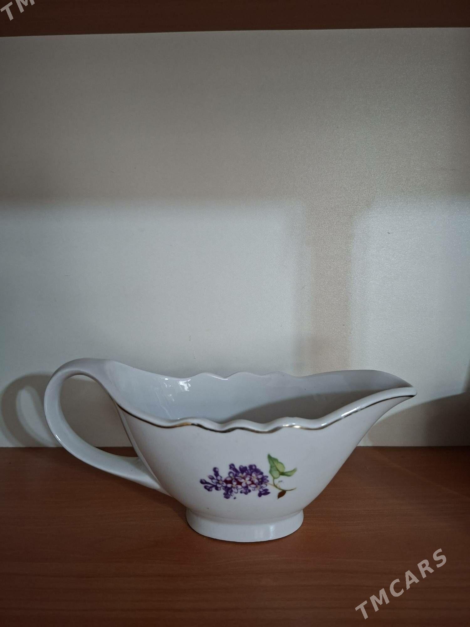 Чайник Малочник Гдр и Дулева - Aşgabat - img 1