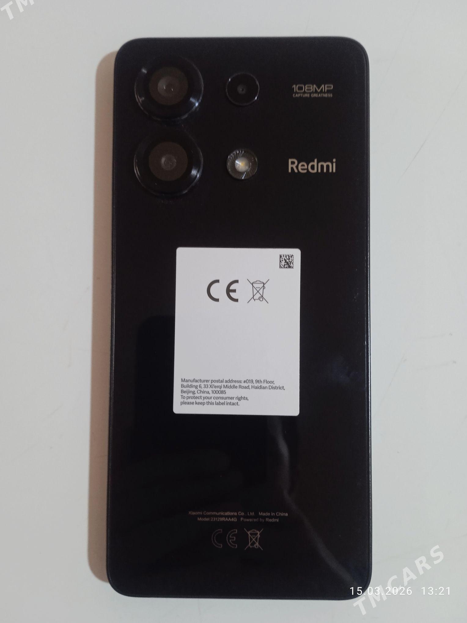 Redmi note 13 - Дашогуз - img 1