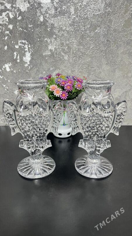 Подсвечники хрусталь - Aşgabat - img 1