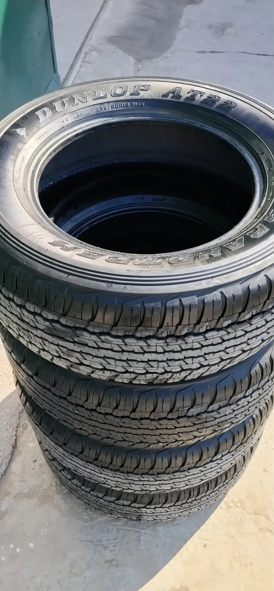 285 60 18 Dunlop Ýyly24 6 000 TMT - Garadamak - img 1