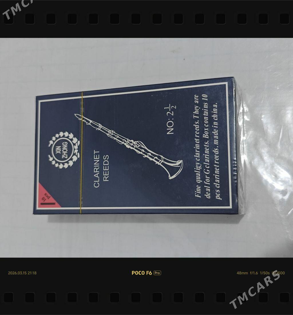Klarnet trost gamyş 2.5 we 3 - Aşgabat - img 1