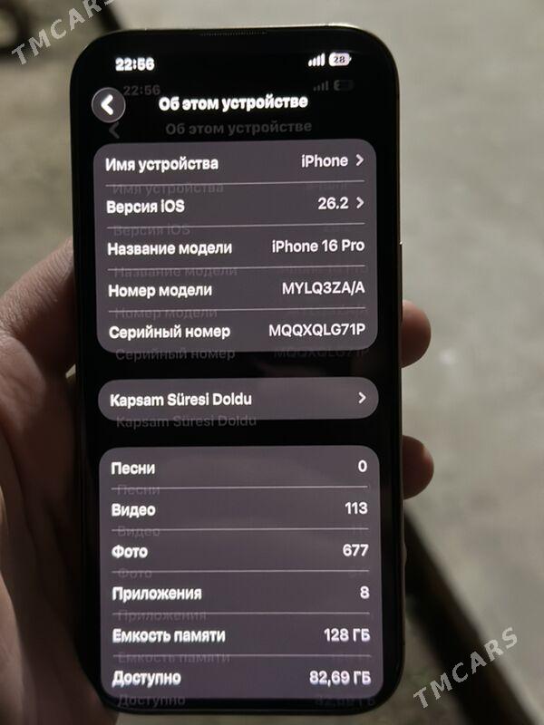 iphone 16 pro - Aşgabat - img 1