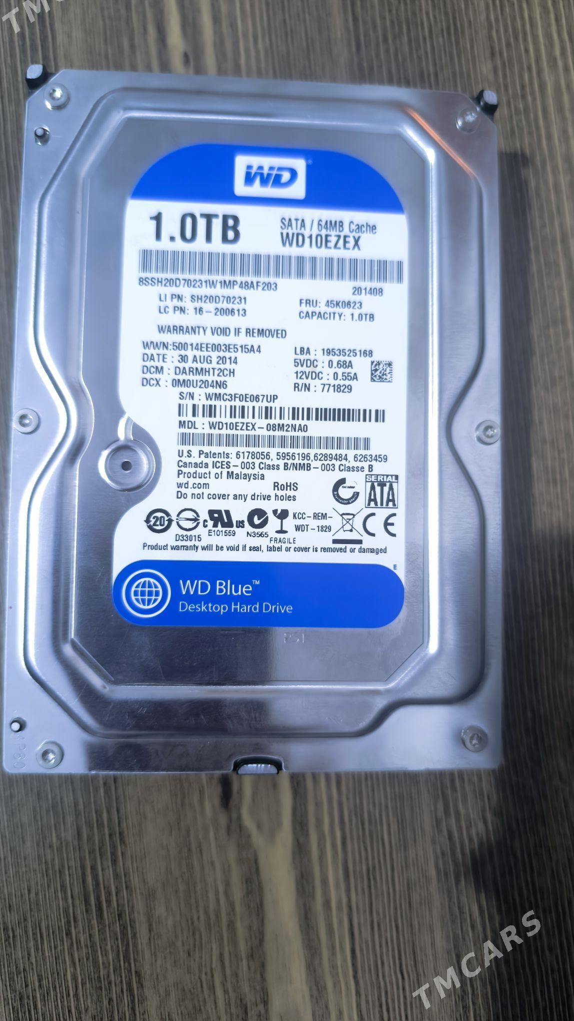 HARD DISK 1TB 500GB - Büzmeýin - img 1