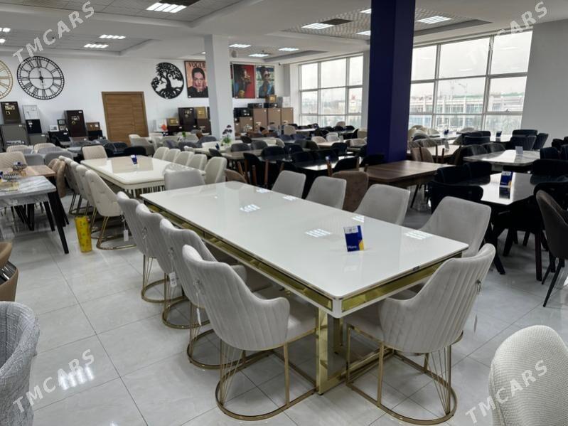 КУХОННЫЙ СТОЛ И СТУЛЬЯ - Aşgabat - img 1