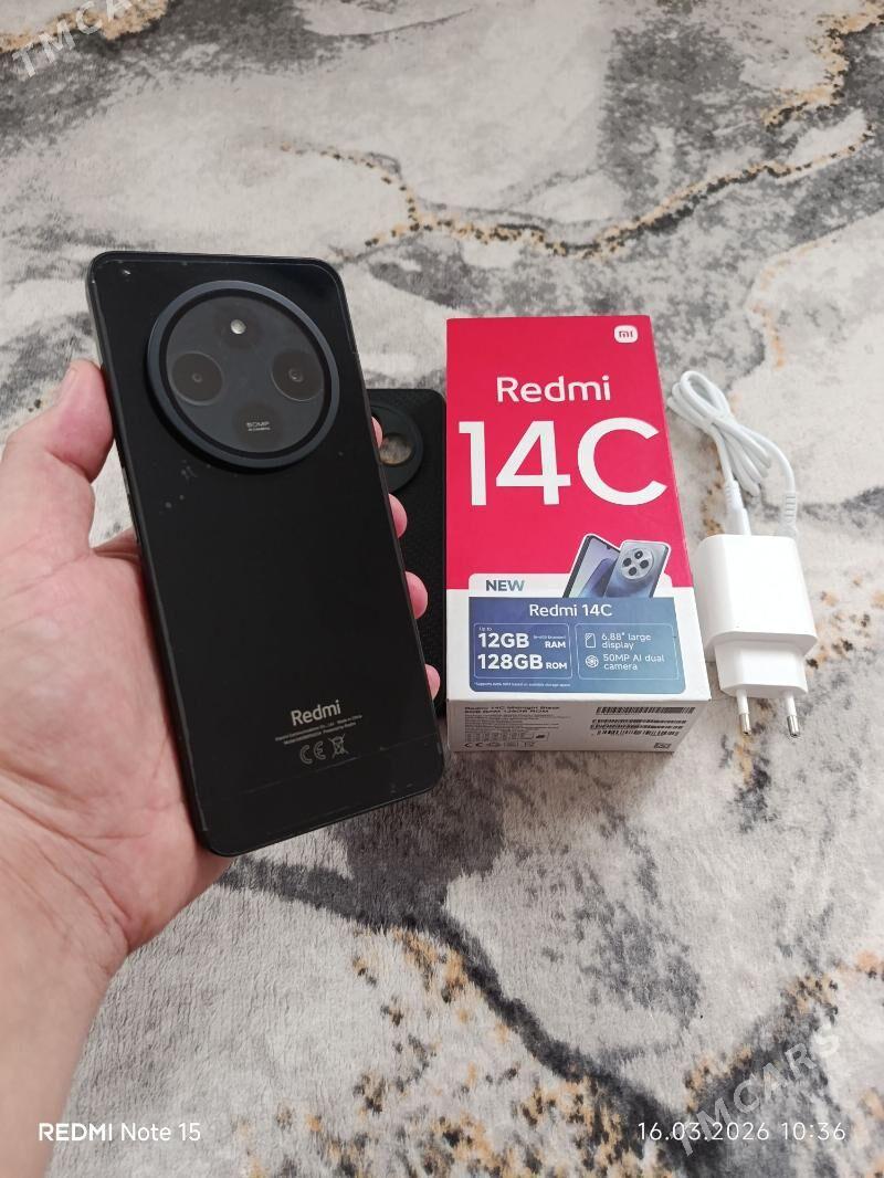 Redmi 14C 6/128gb - Гызыларбат - img 1