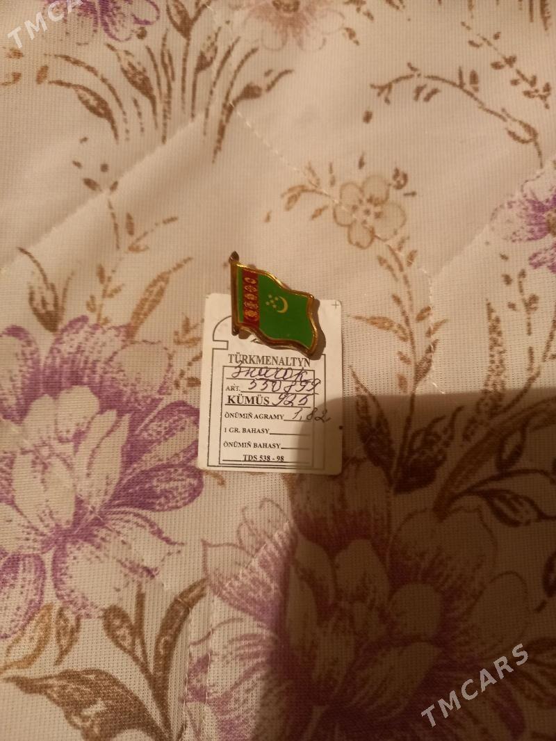 кумуш значек - Aşgabat - img 1