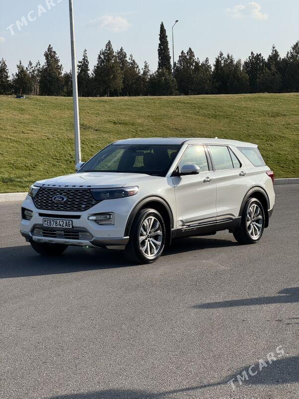 Ford Explorer 2021 - 490 000 TMT - ул. Московская (10 йыл абаданчылык ш.) - img 1