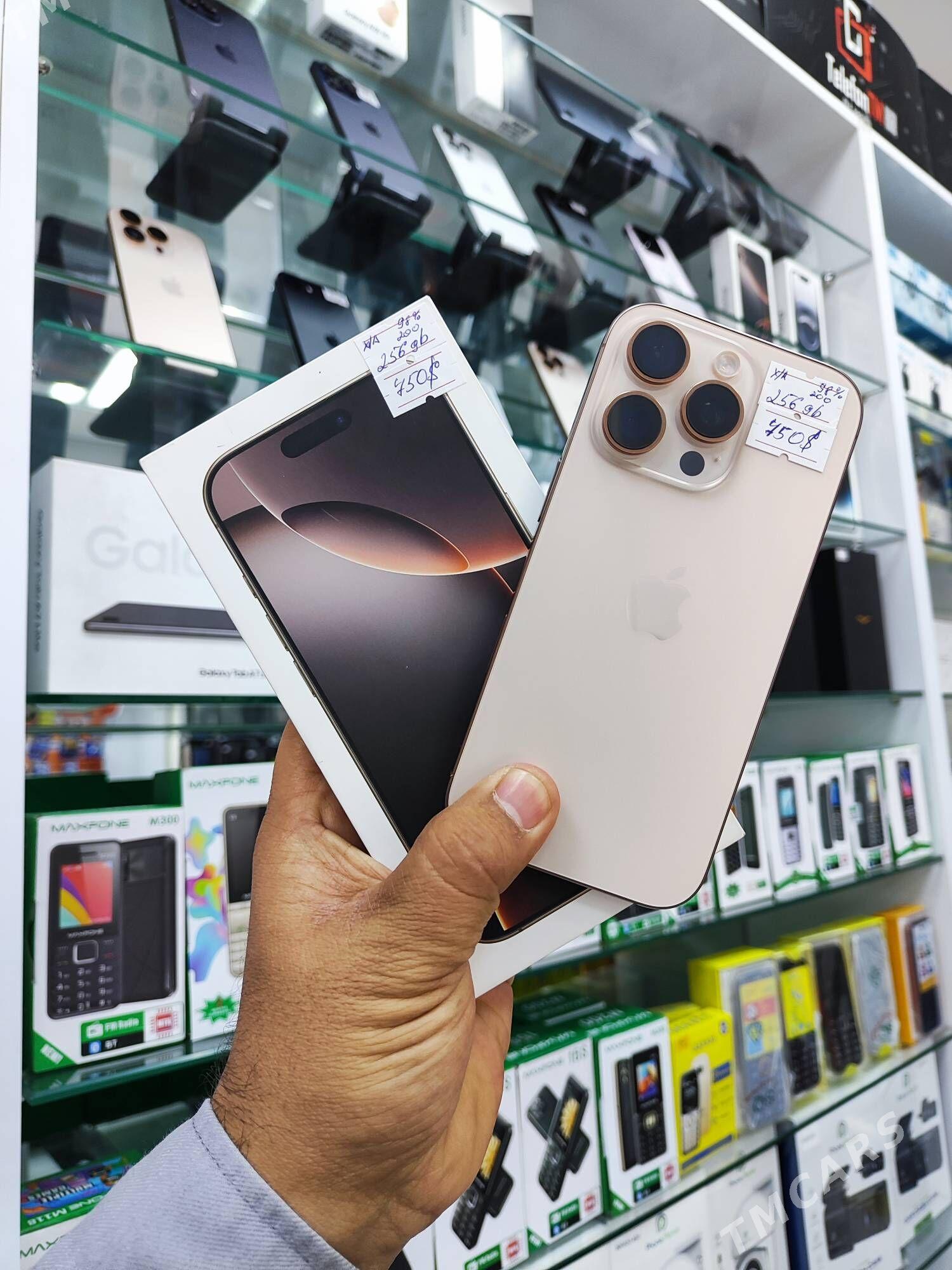 IPHONE 16 PRO 256GB 98% - Ашхабад - img 1