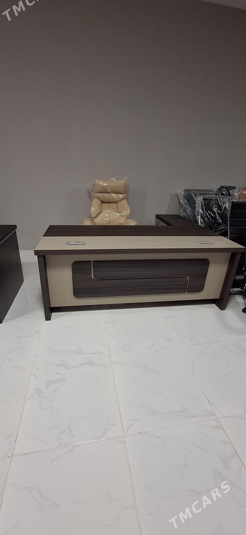 stol ofisni mebel kreslo stol - Ашхабад - img 1