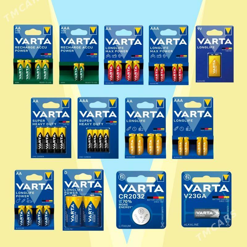 VARTA, PANASONIC BATAREYALAR(VARTA БАТАРЕЯ) - Ашхабад - img 1