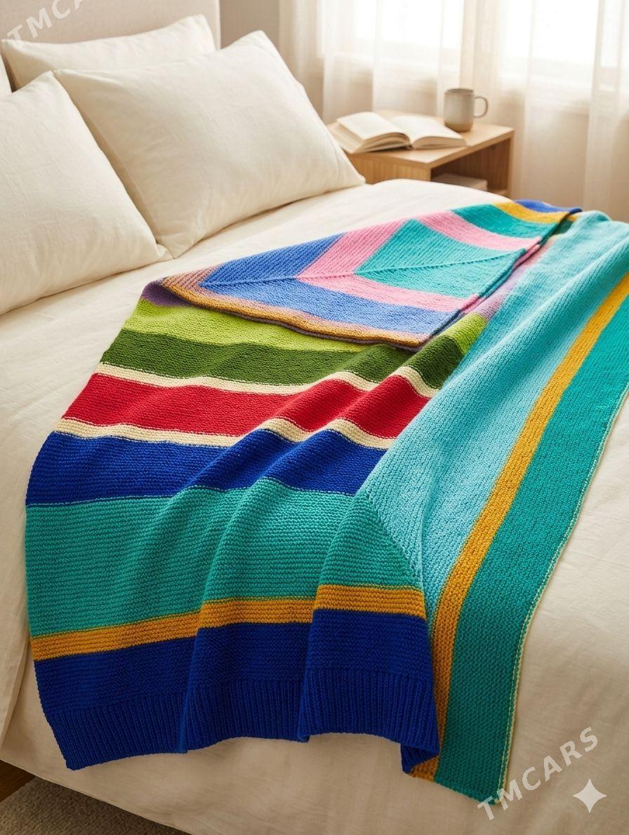 Вязанный плед - Aşgabat - img 1