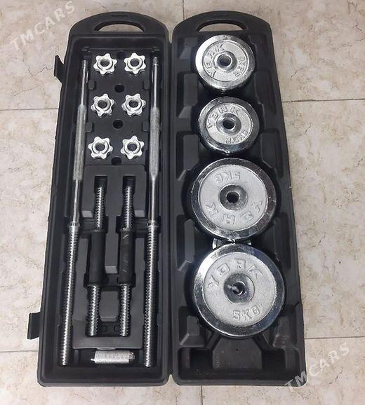 Гантел штанга набор - Ашхабад - img 1