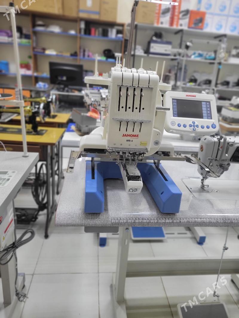 4 inne Janome mb 4 gök aýak - Гуртли - img 1