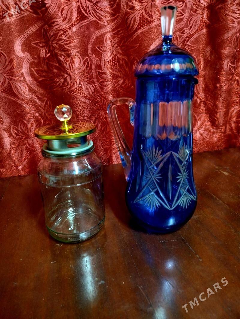 Графин  хрусталь.СССР. - Ашхабад - img 1