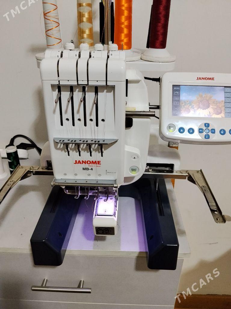 Janome mb4 inne yaka maşyn - Aşgabat - img 1