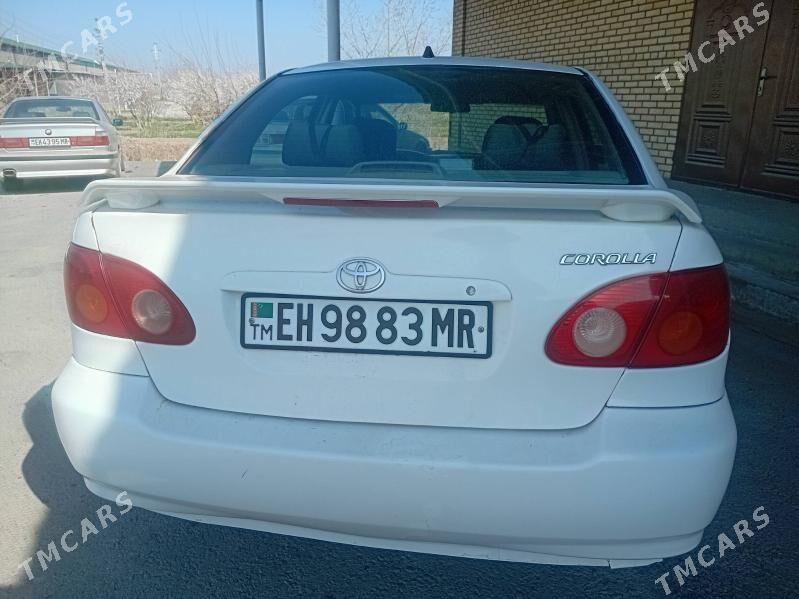 Toyota Corolla 2002 - 120 000 TMT - Мары - img 1