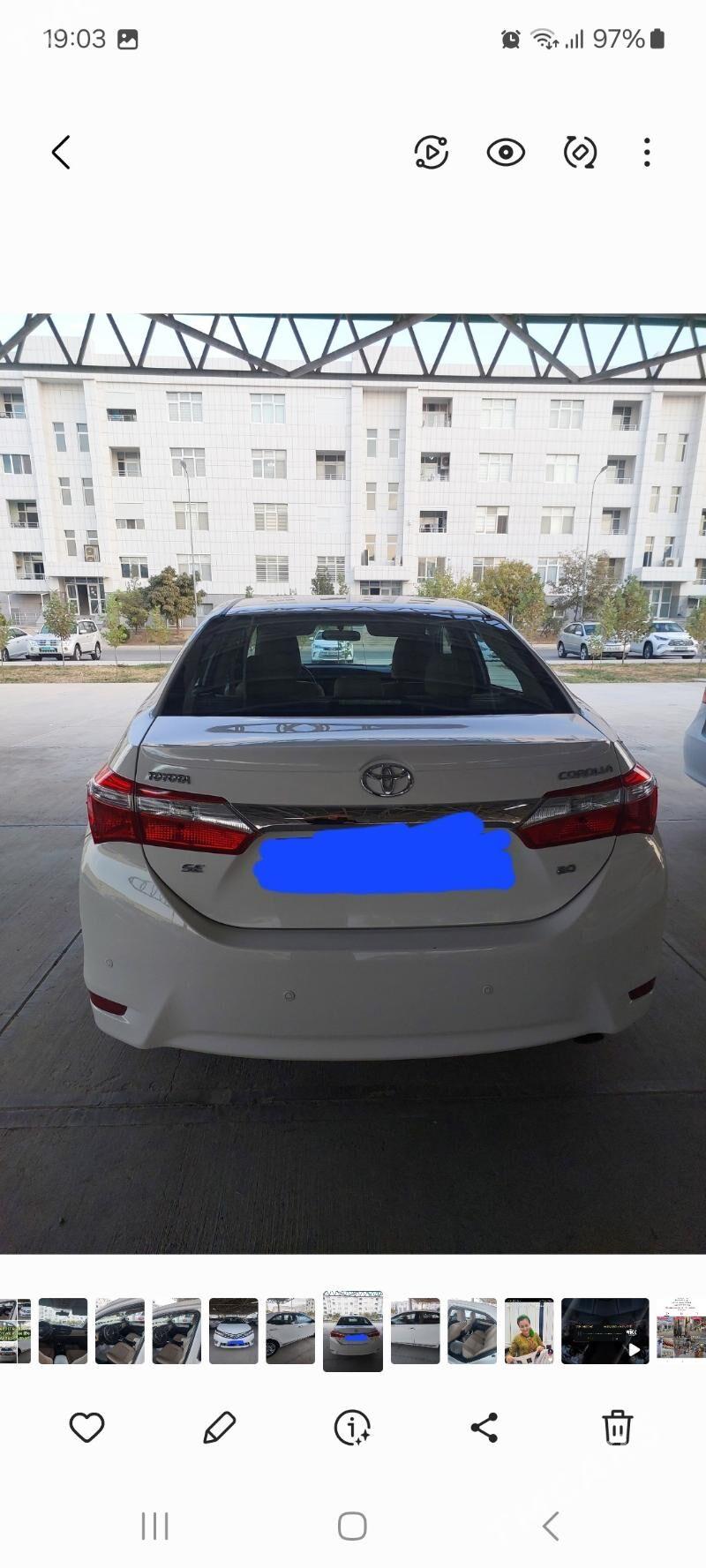 Toyota Corolla 2014 - 225 000 TMT - Ашхабад - img 1
