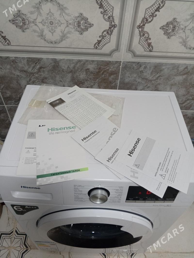 Kir masyn Hisense 6 kg - Ашхабад - img 1