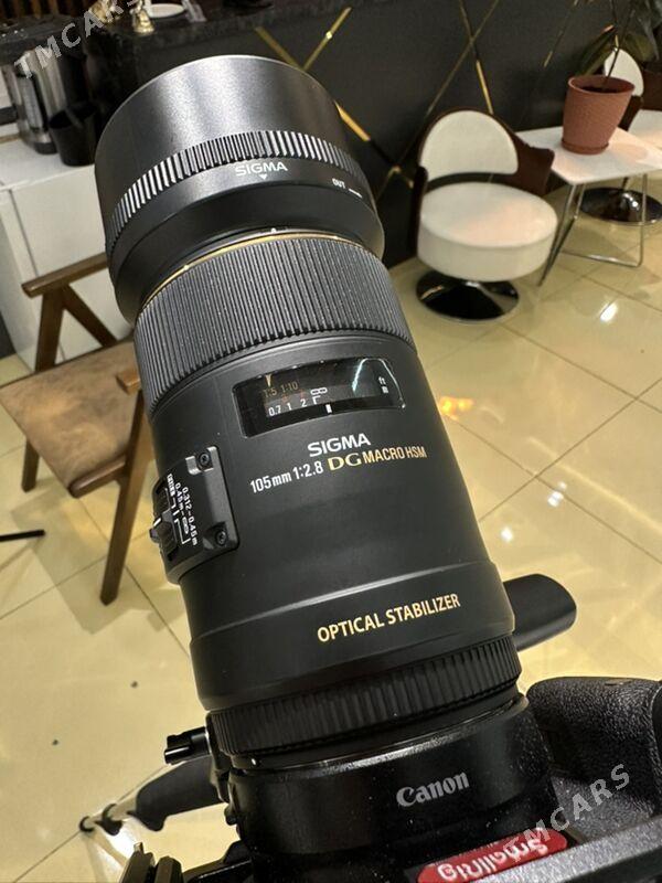 Sigma 105 Canon - Ашхабад - img 1