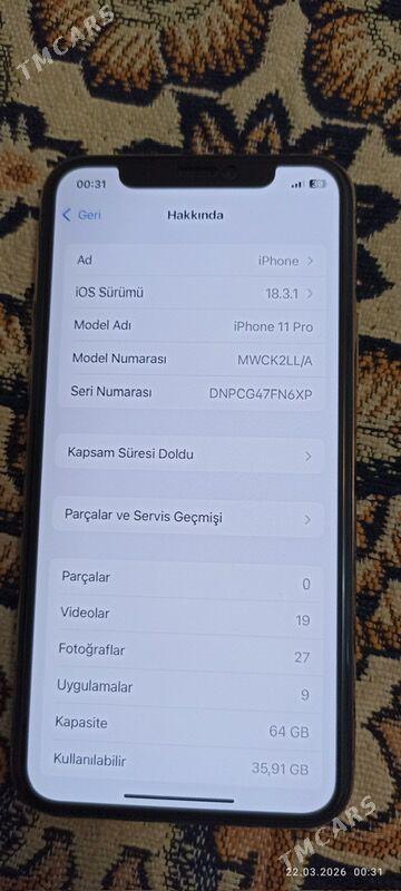 iphone 11pro - Ашхабад - img 1