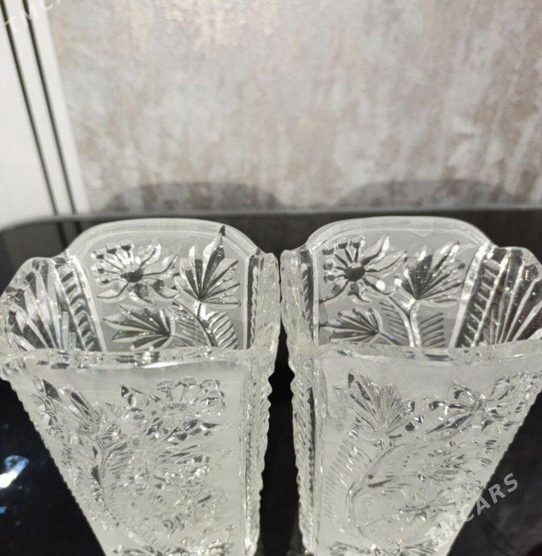 Hrustal wazalar - Балканабат - img 1