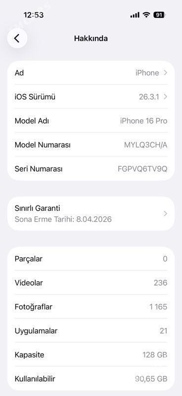 İPhone 16pro - Ашхабад - img 1