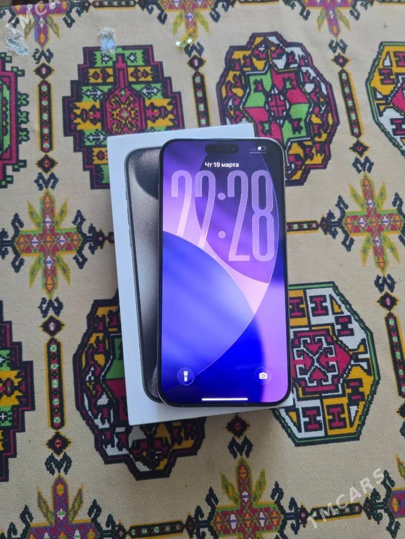 iphine 15 pro max - Ашхабад - img 1