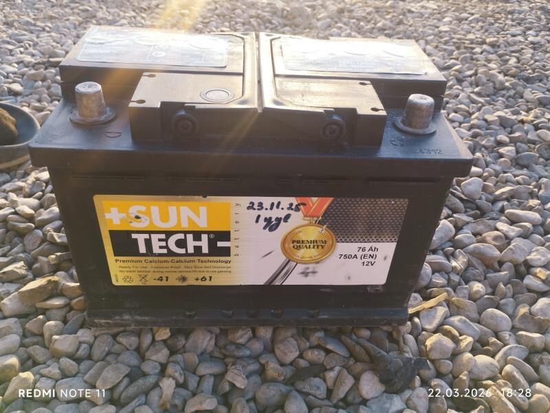 akkumulyator satlyk! 75ah 500 TMT - Мары - img 1