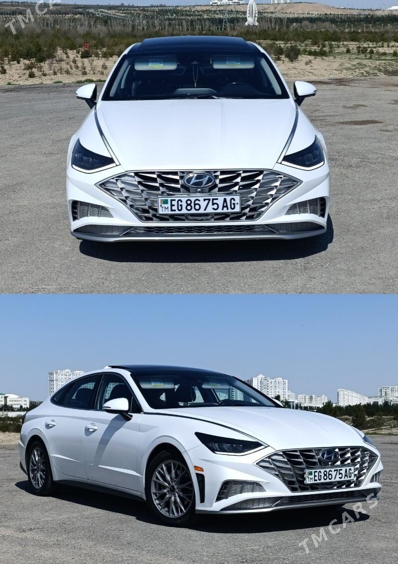 Hyundai Sonata 2021 - 290 000 TMT - ул. Подвойского (Битарап Туркменистан шаёлы) - img 1