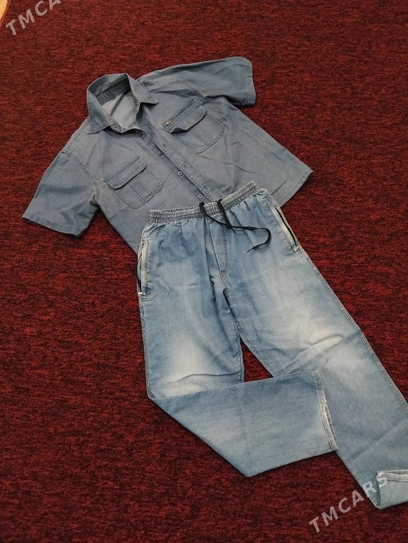 джинсы с рубашкой - Baýramaly - img 1