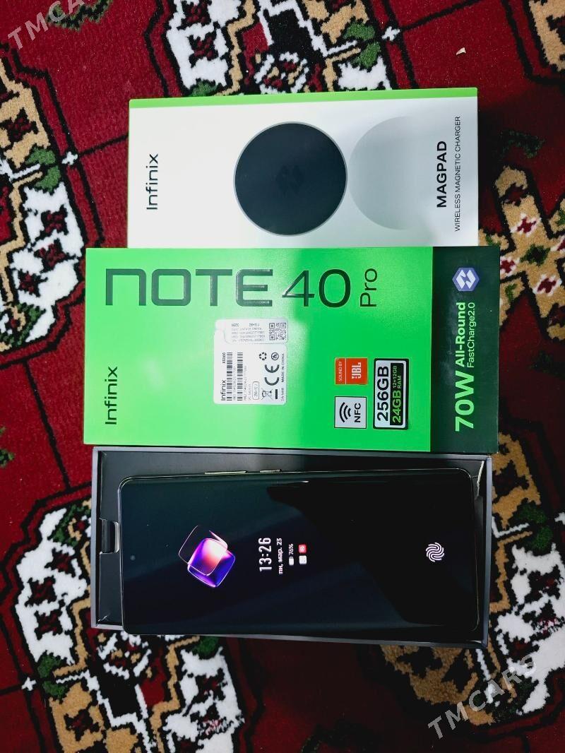 Infinix note 40pro 12+¹²/256 - Gurbansoltan Eje - img 1