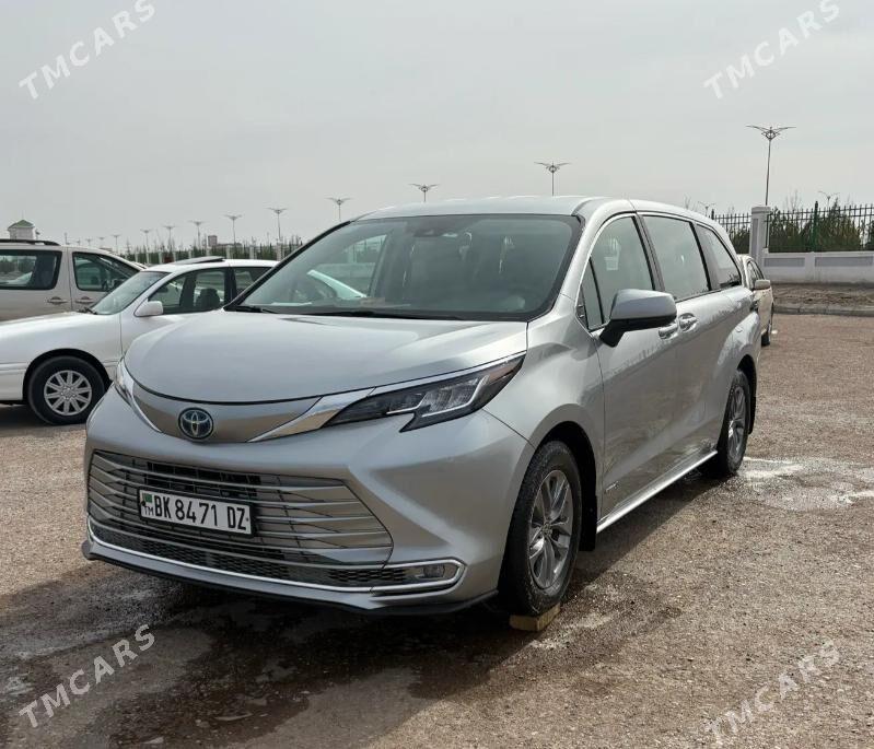 Toyota Sienna 2022 - 460 000 TMT - Daşoguz - img 1