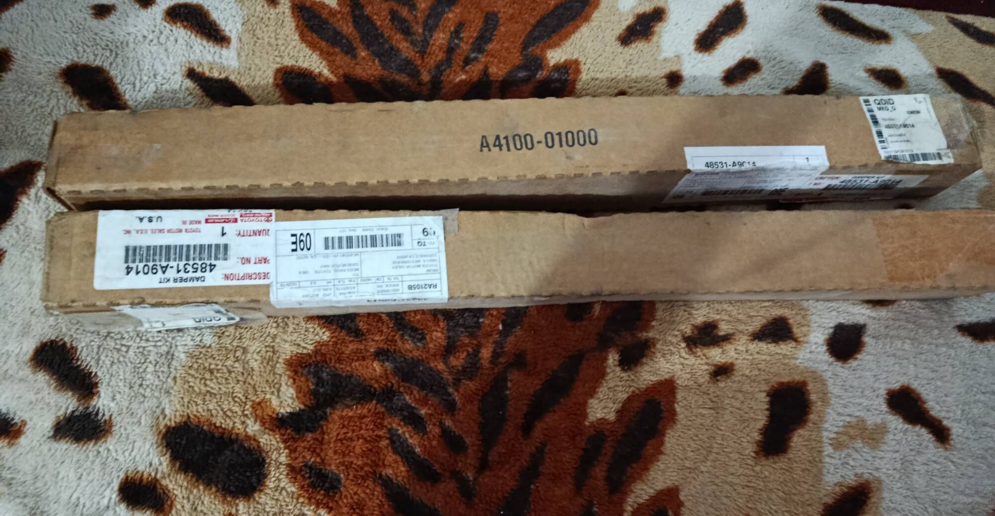 амортизаторы TOETA SIENNA 1 300 TMT - Теджен - img 1