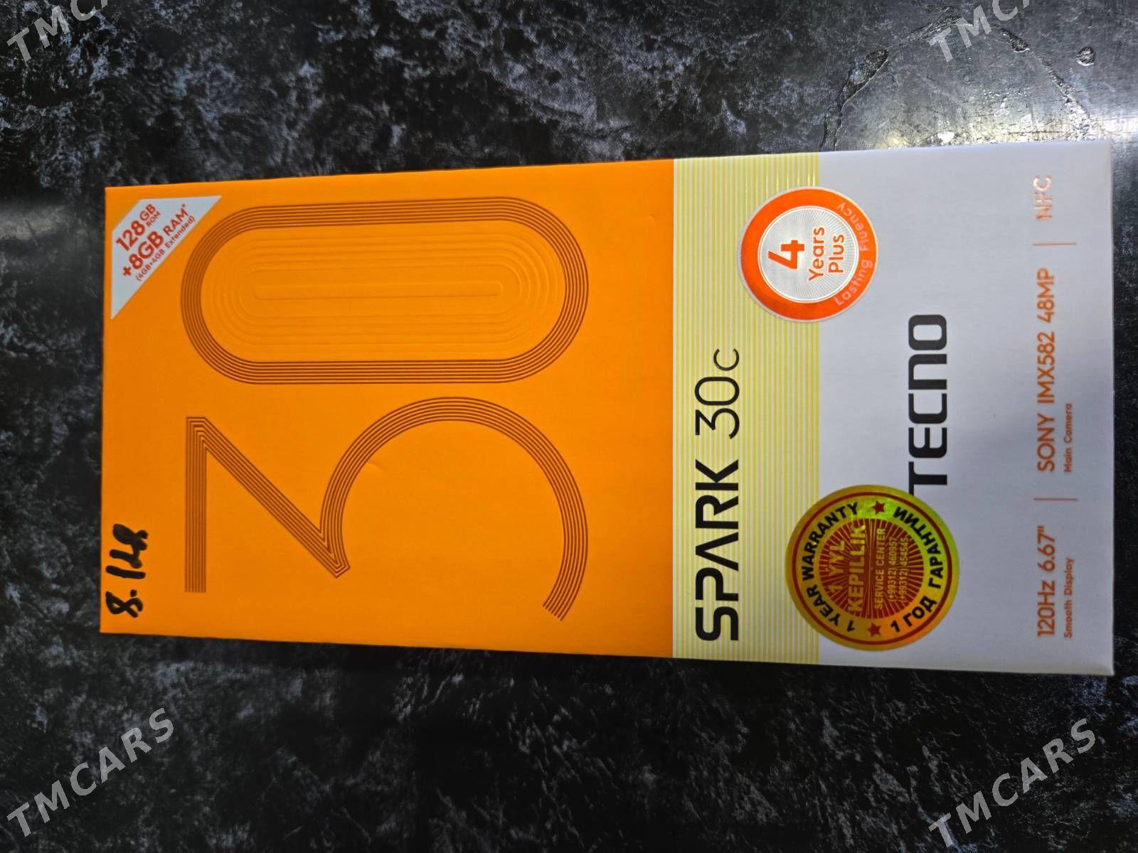 TECNO SPARK 30 C 8+8/128 - Daşoguz - img 1