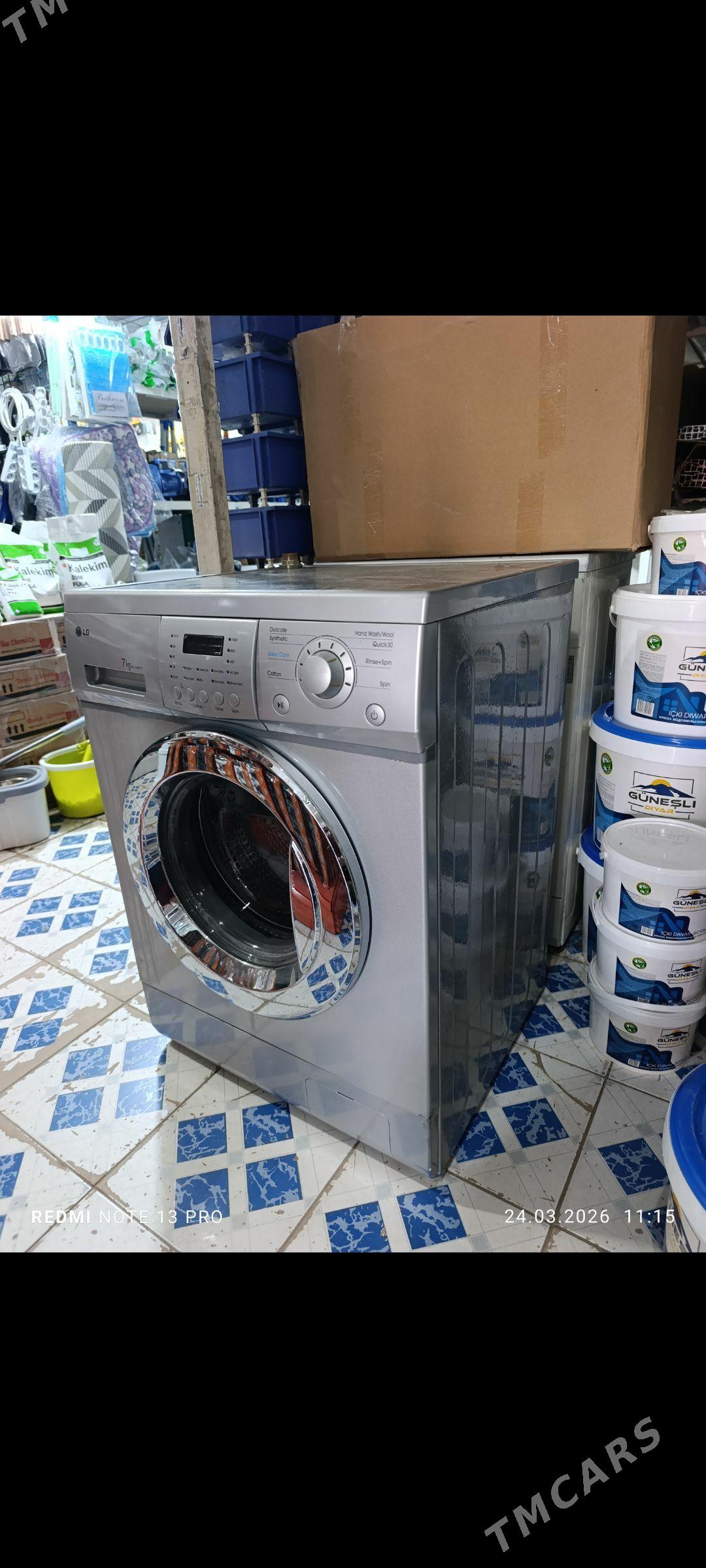 kir maşyn LG 7 kg. - Baýramaly - img 1