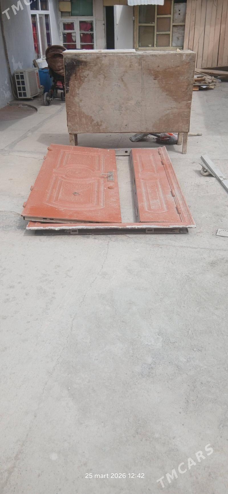 Demir gapy 2-li(iki açylýan) - Гёкдепе - img 1